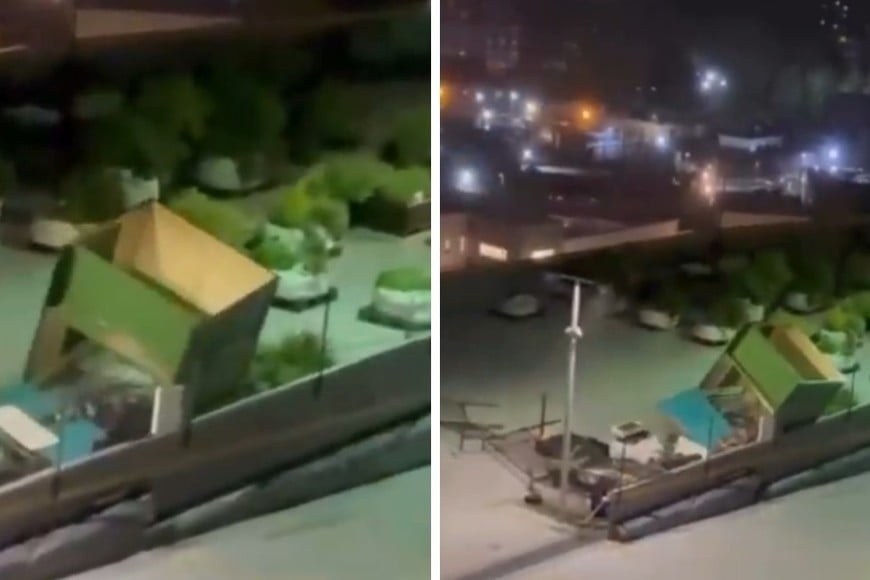 Lluvias persistentes y ráfagas intensas de viento