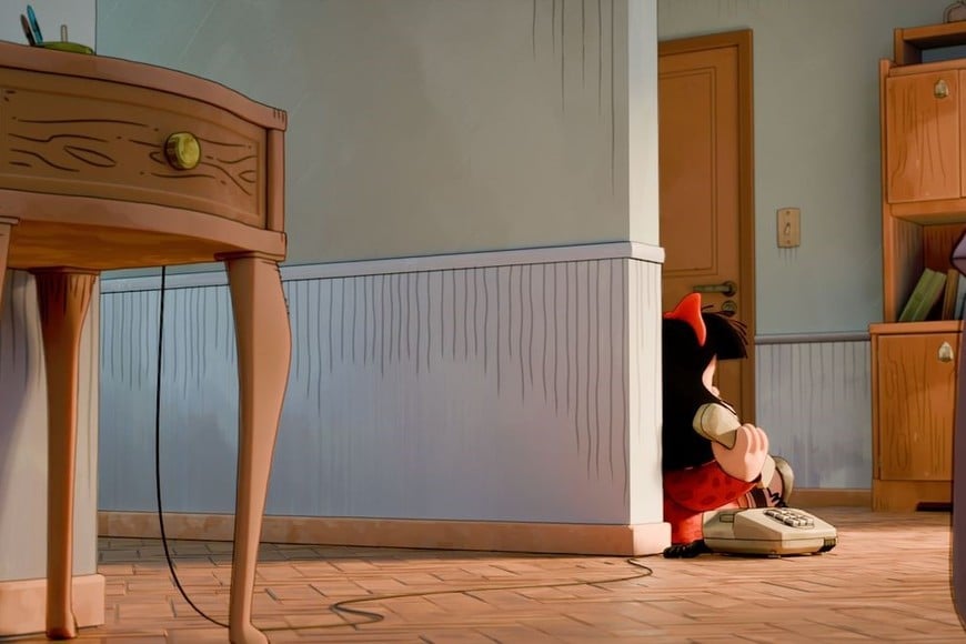 Primera imágen de la serie de Mafalda. Foto: Gentileza Netflix