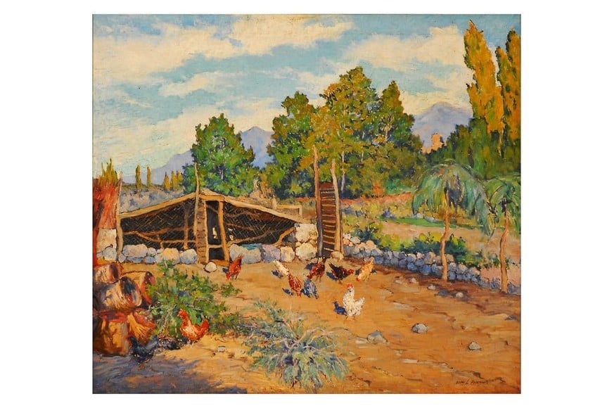 "El gallinero". Foto: Museo Rosa Galisteo de Rodriguez