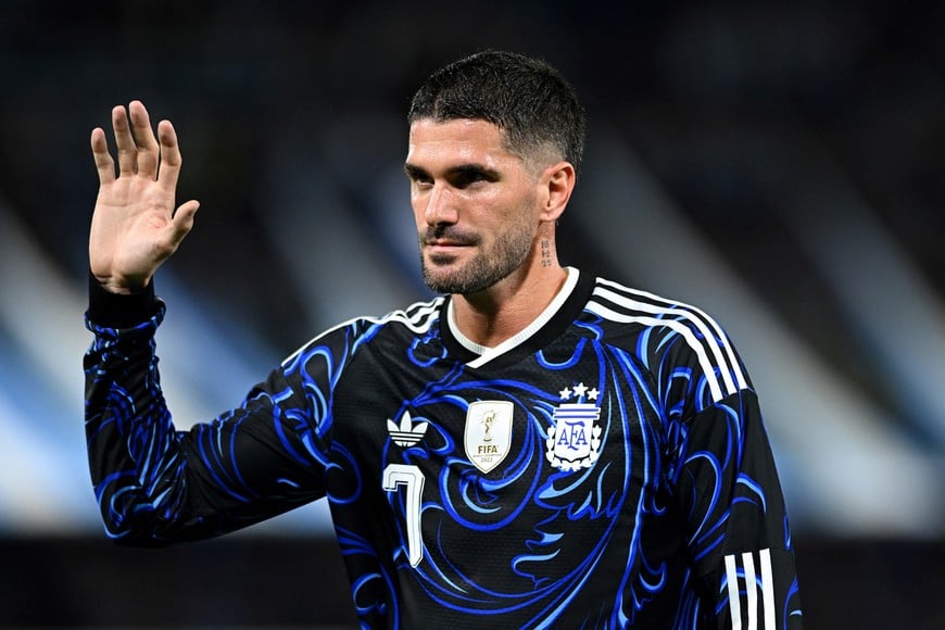Soccer Football - International Friendly - Argentina v Zambia - Estadio La Bombonera, Buenos Aires, Argentina - March 31, 2026
Argentina's Rodrigo De Paul reacts REUTERS/Rodrigo Valle