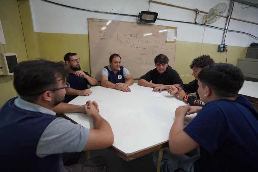 Bici sillas. Escuela Belgrano. Foto: Fernando Nicola