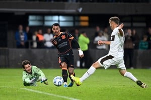 Platense perdió 2 a 0 con Corinthians en su debut histórico en la Copa Libertadores. Foto: Reuters