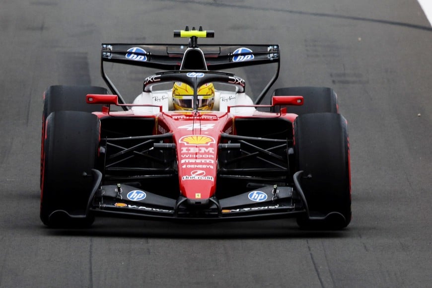 Formula One F1 - Chinese Grand Prix - Shanghai International Circuit, Shanghai, China - March 15, 2026
Ferrari's Lewis Hamilton before the race REUTERS/Go Nakamura