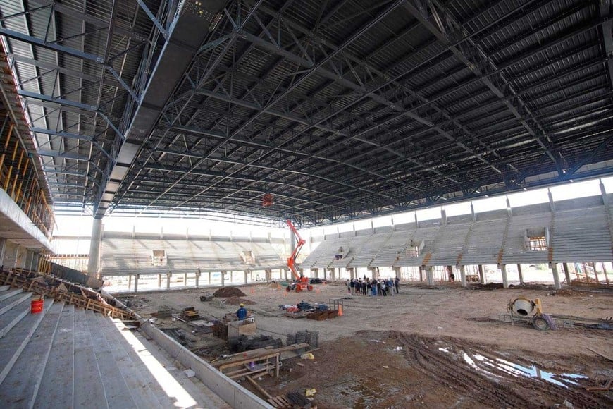 Las instalaciones que albergarán los Odesur y luego serán utilizadas por el deporte local. Foto: Fernando Nicola