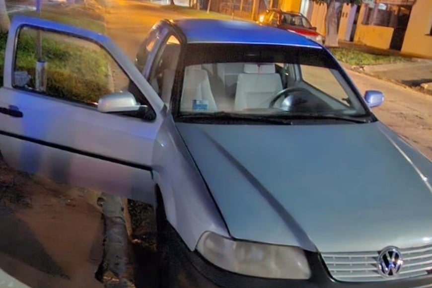 intento robo automóvil