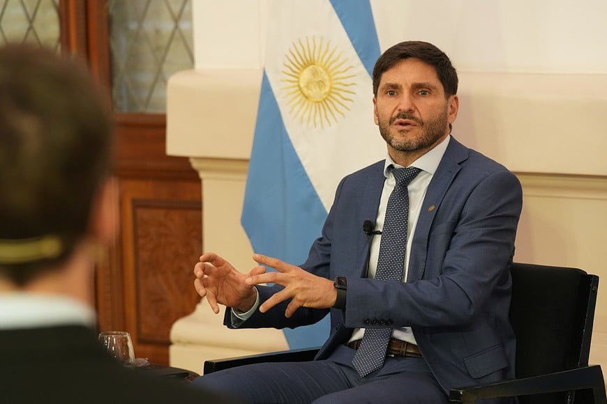 Maximiliano Pullaro entrevista 9 de abril.