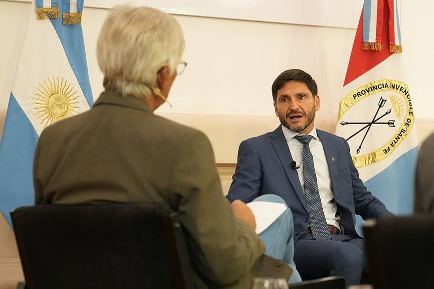 Maximiliano Pullaro entrevista 9 de abril.