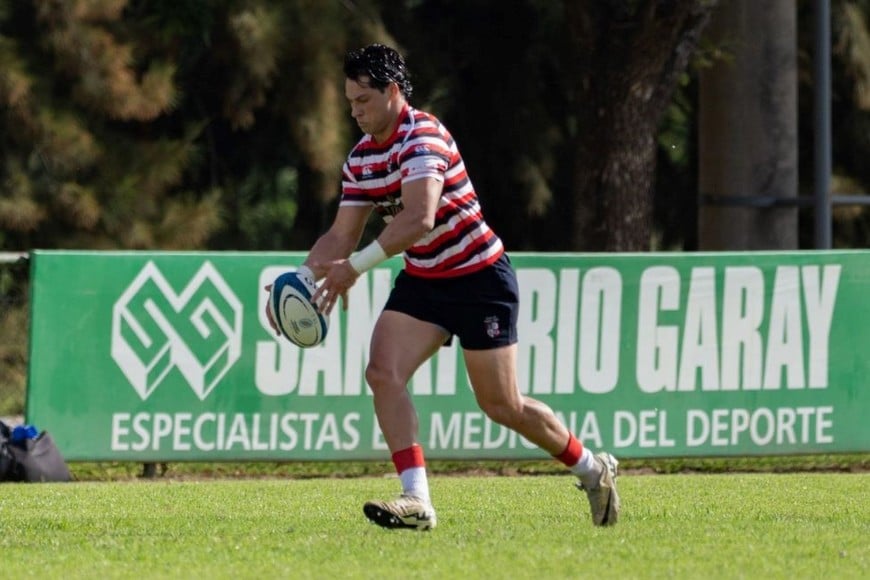 Santiago Mendicino, autor de 8 de los 13 puntos de su equipo.