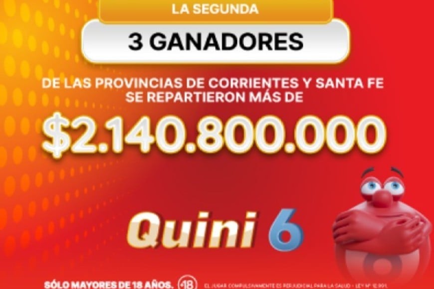 Crédito: Lotería de Santa Fe