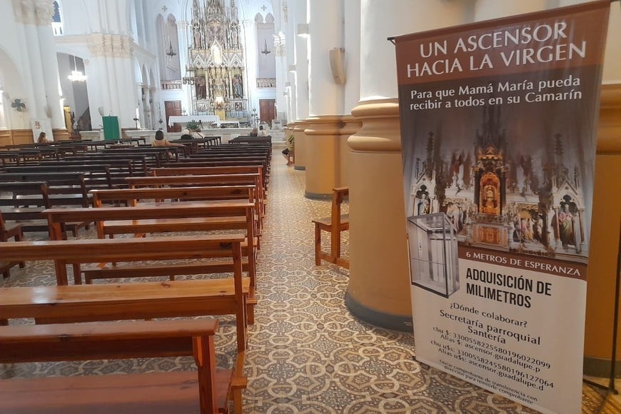 Un ascensor para la Basílica de Guadalupe. Archivo