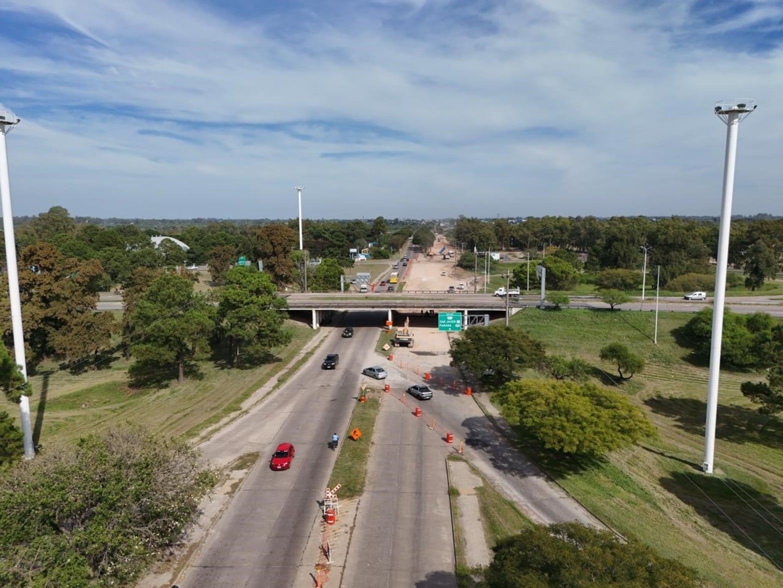 Avance obras Puente Carretero. 