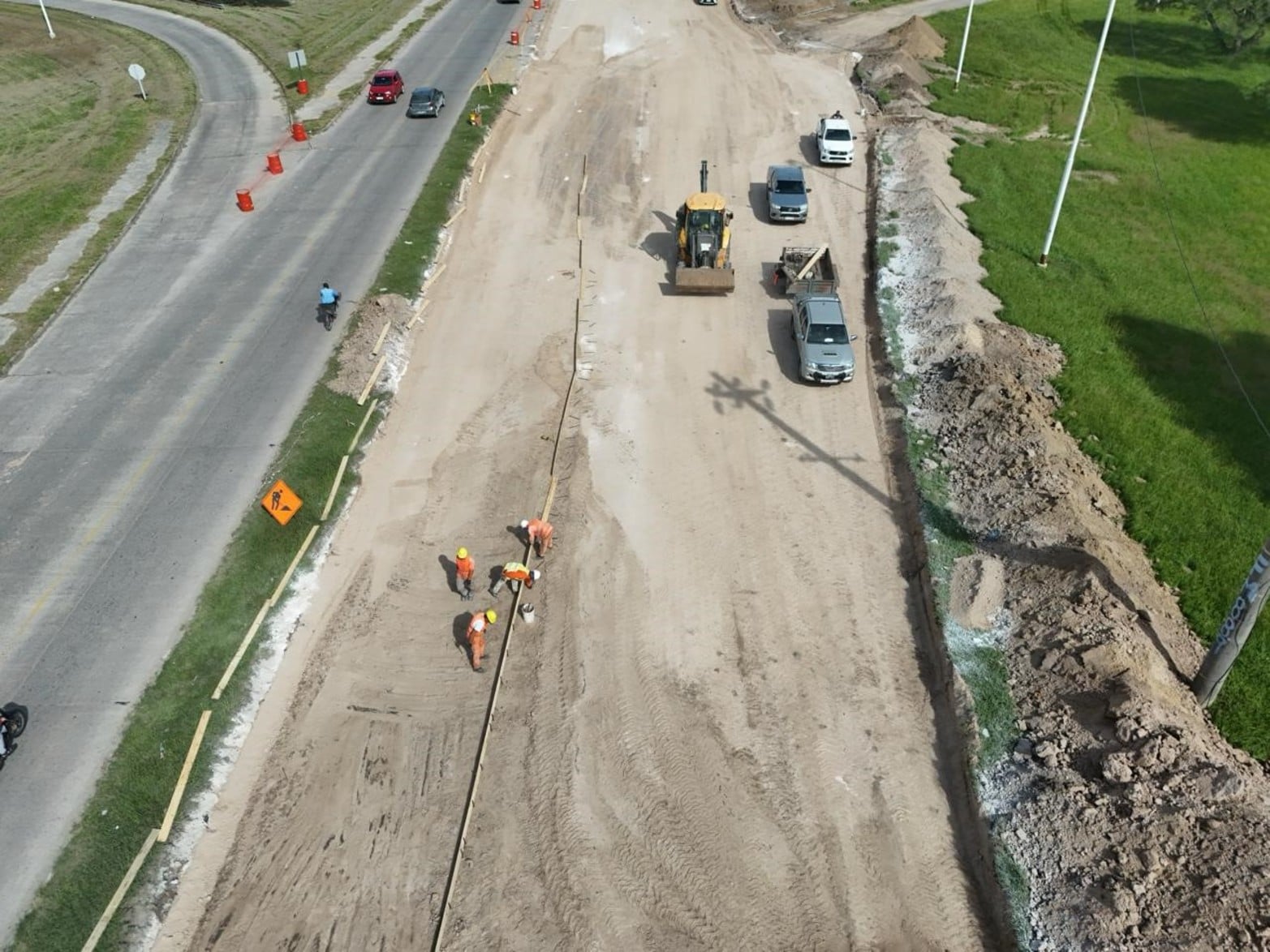 Avance obras Puente Carretero. 