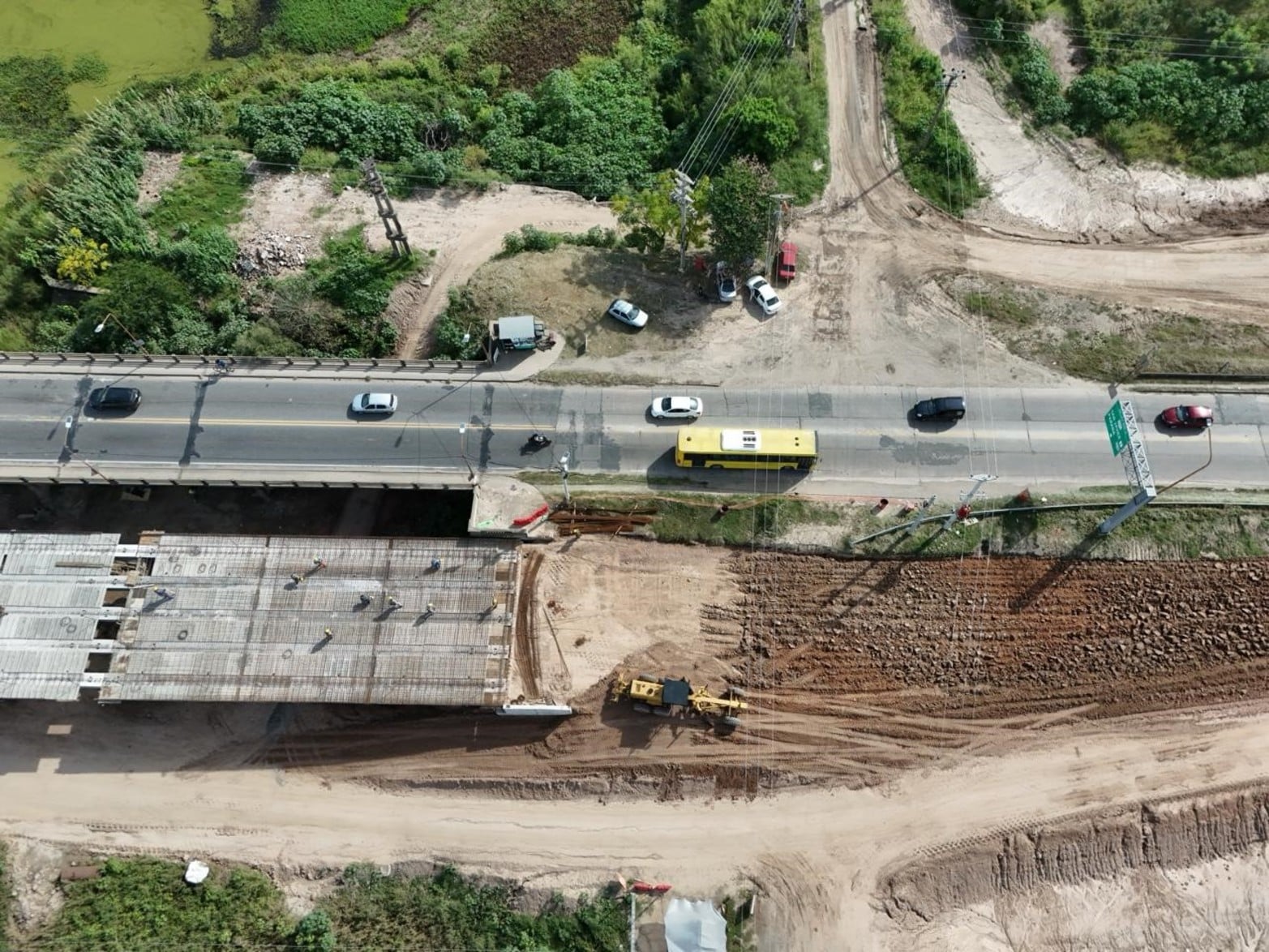Avance obras Puente Carretero.