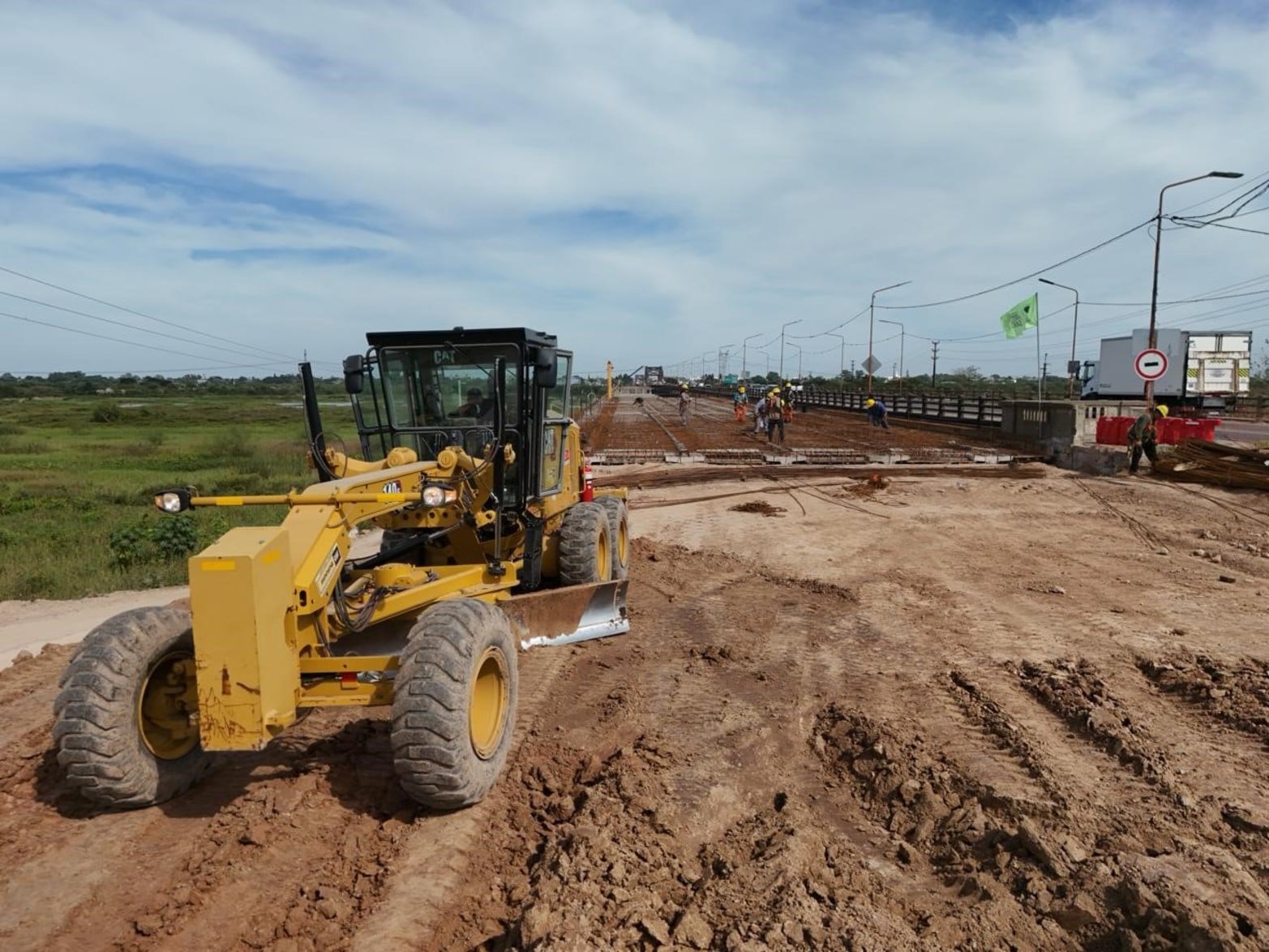 Avance obras Puente Carretero.