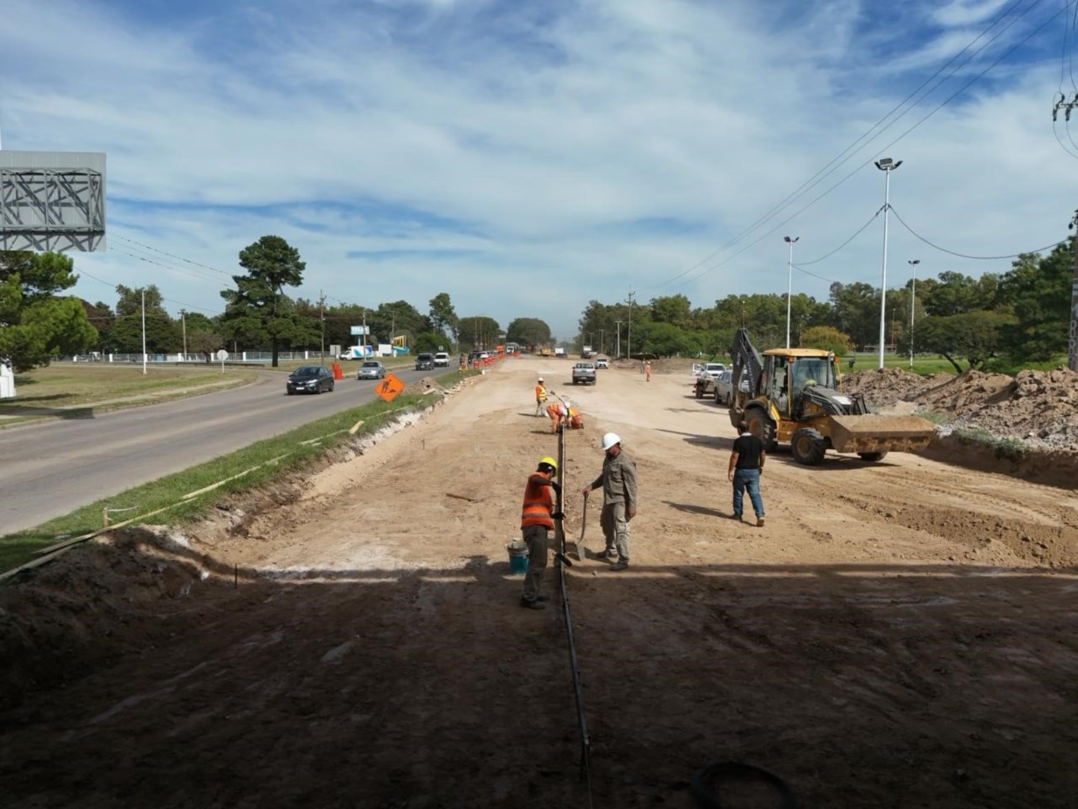 Avance obras Puente Carretero. 