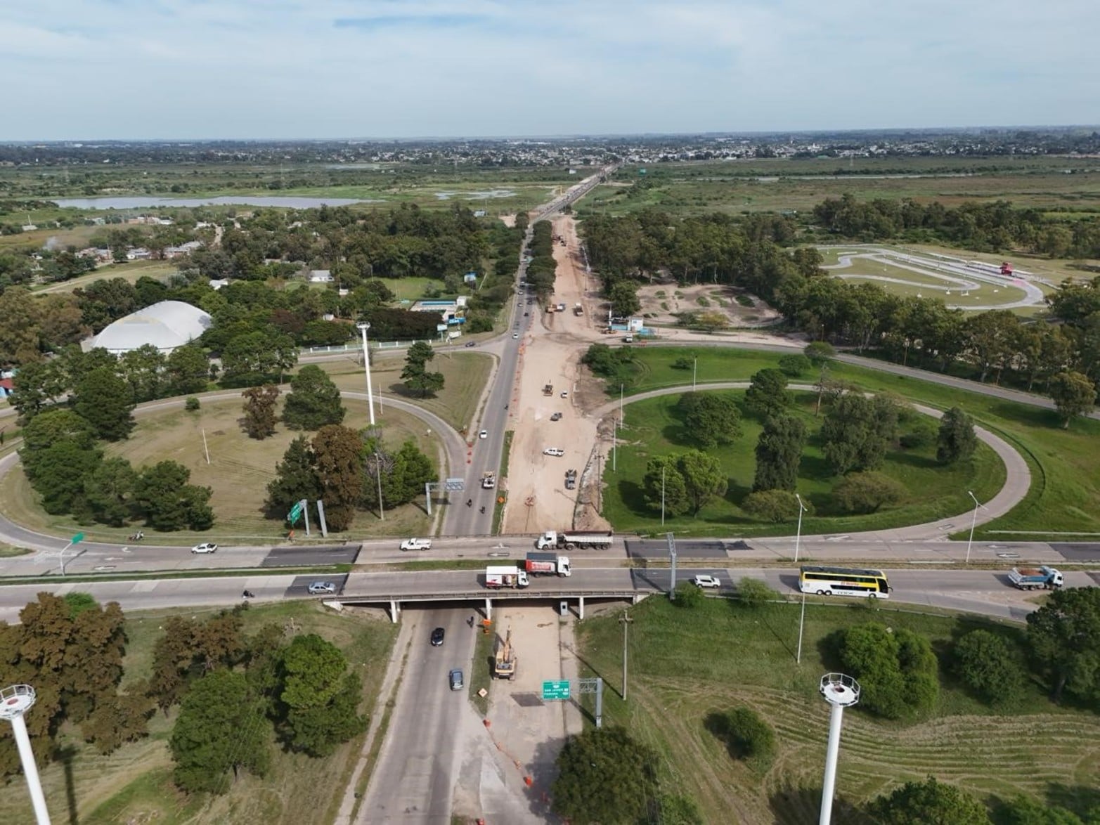 Avance obras Puente Carretero. 