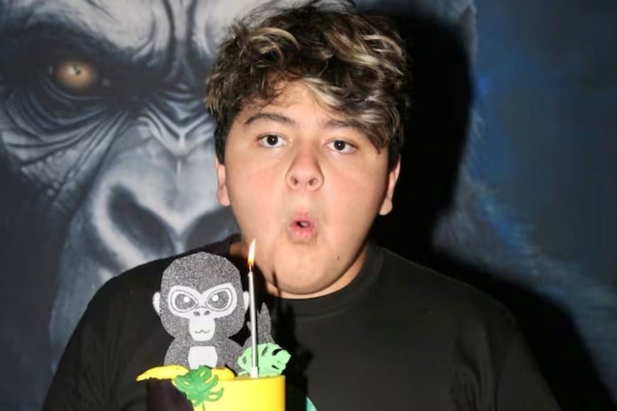 El festejo de cumpleaños de Dieguito Fernando