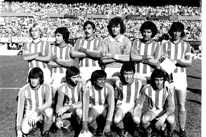 El equipo que jugó la final del Nacional ante River. Una ridícula reglamentación lo privó del título.