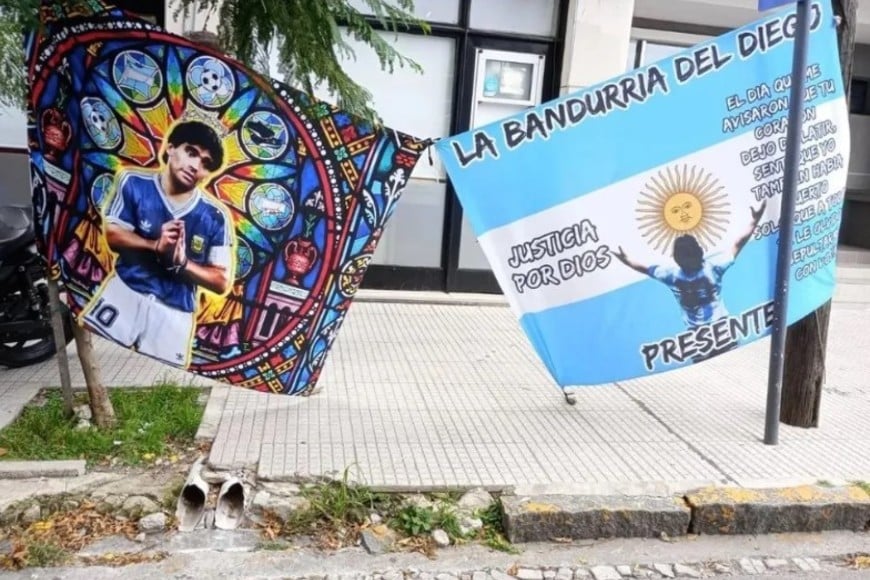 Primera audiencia del juicio por la muerte de Diego Maradona. Foto: Gentileza