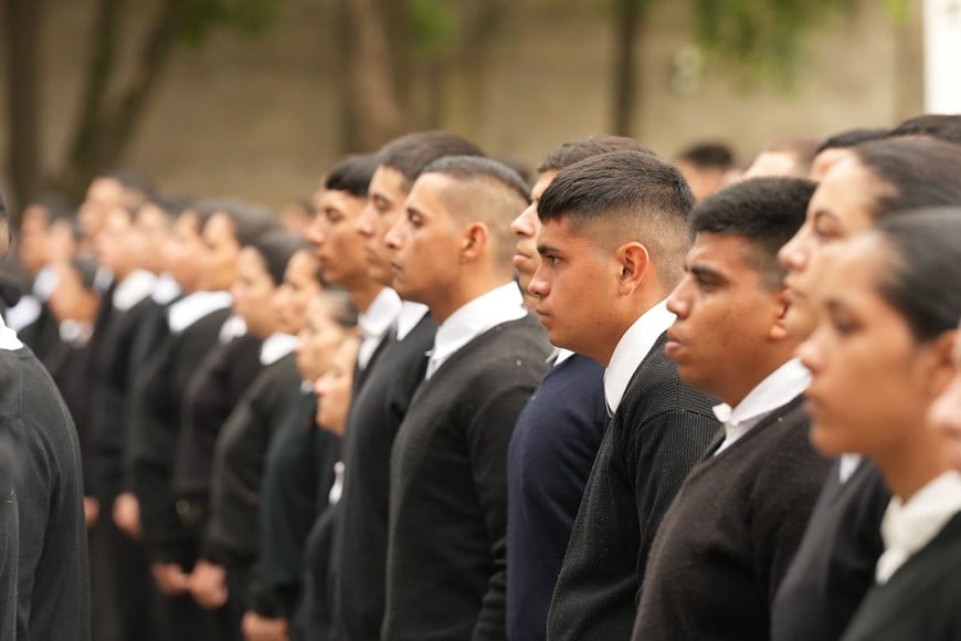 Ingresaron 521 aspirantes al Servicio Penitenciario en Santa Fe. Foto: Gobierno de Santa Fe