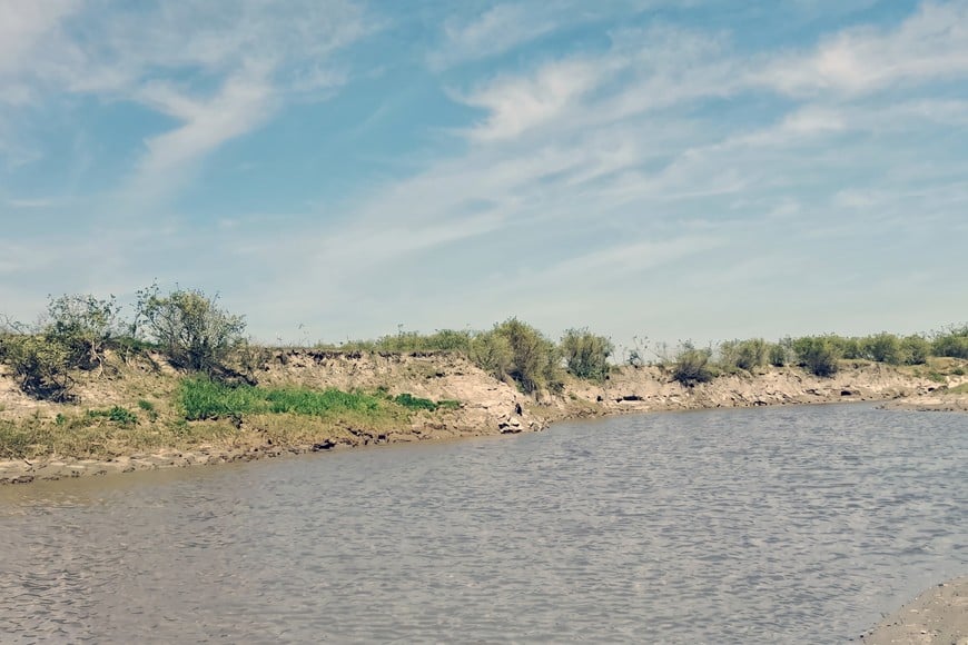 La zona del cruce entre el río Salado y el arroyo Cululú.