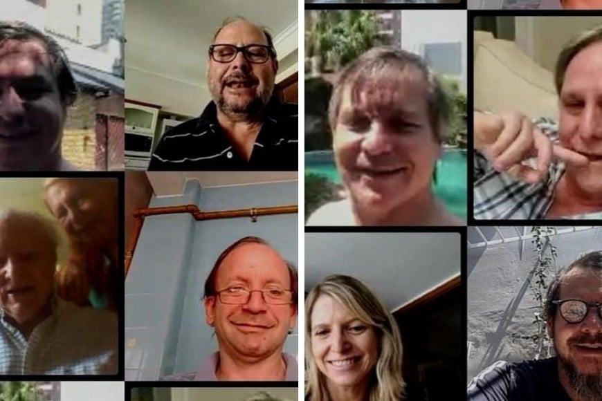 Familia Gorla a pleno.