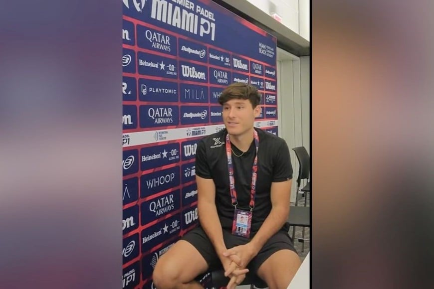 Entrevista desde Miami: Ignacio Sager, un santafesino en la élite del pádel mundial