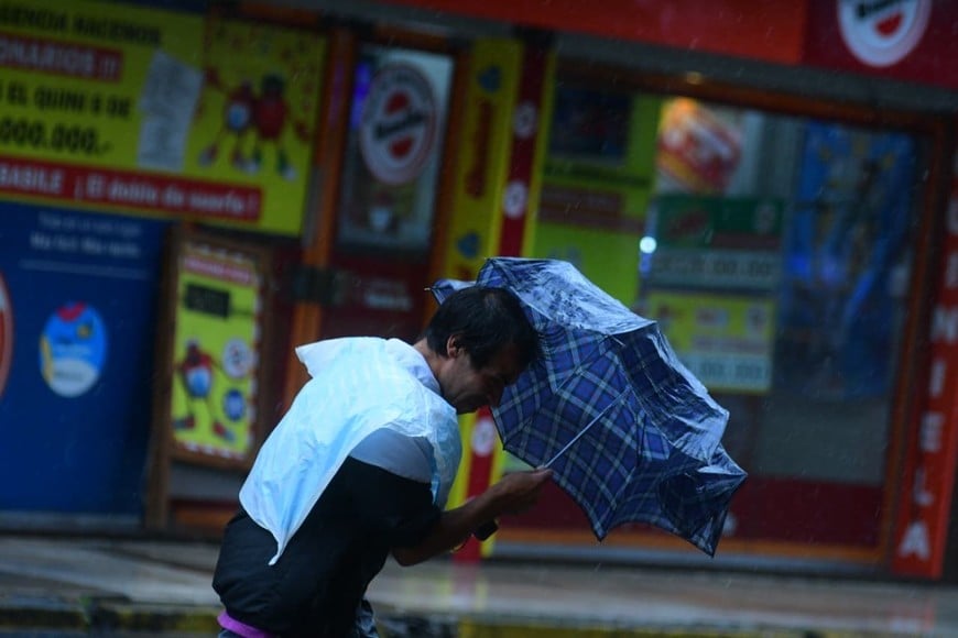 Tormenta en Santa Fe. Créditos: Guillermo Di Salvatore