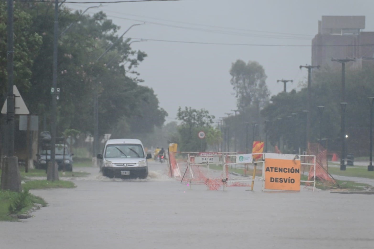 Tormenta en Santa Fe. Créditos: Flavio Raina