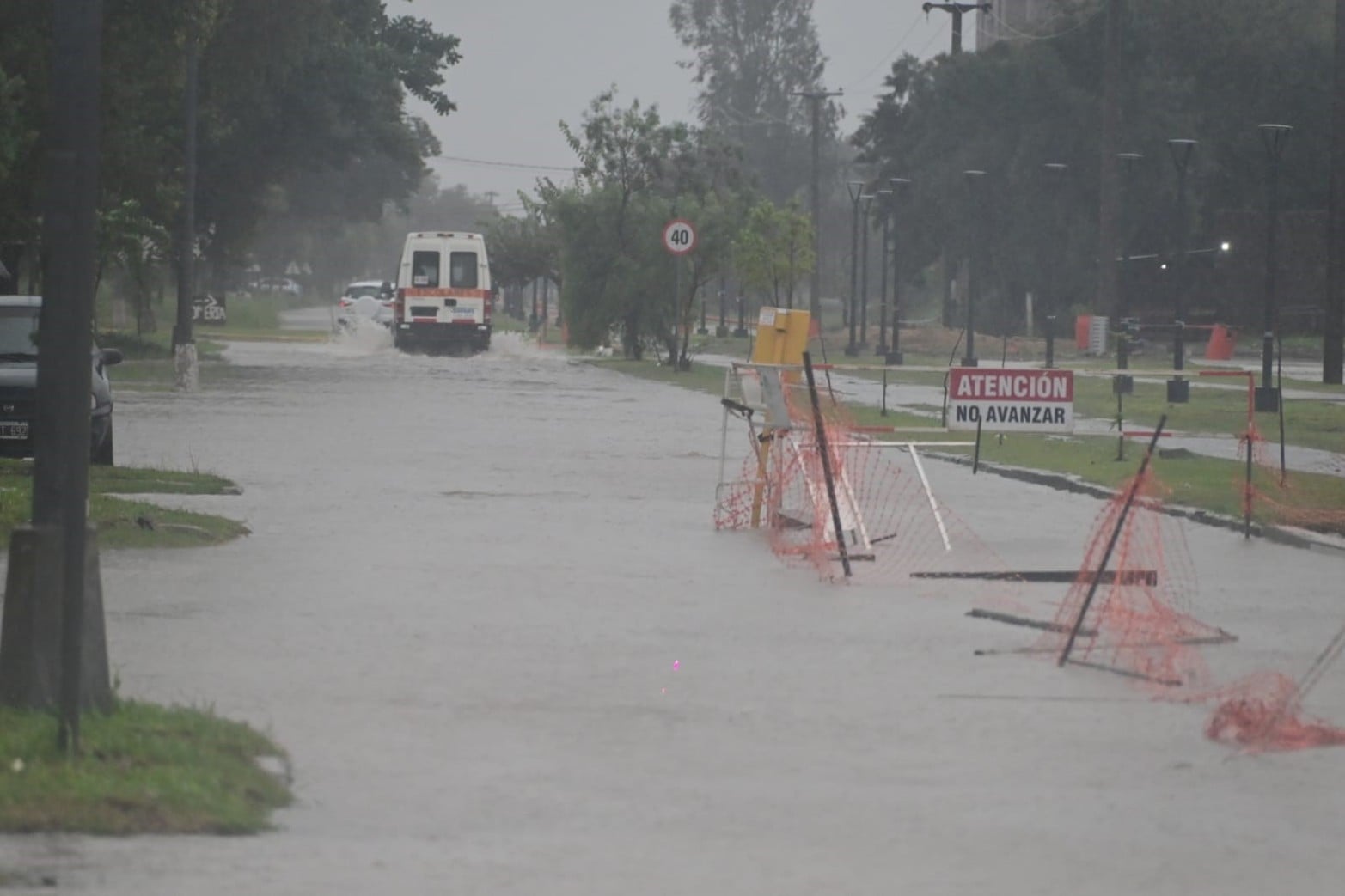 Tormenta en Santa Fe. Créditos: Flavio Raina