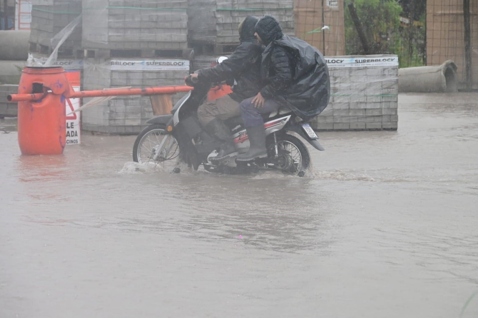 Tormenta en Santa Fe. Créditos: Flavio Raina