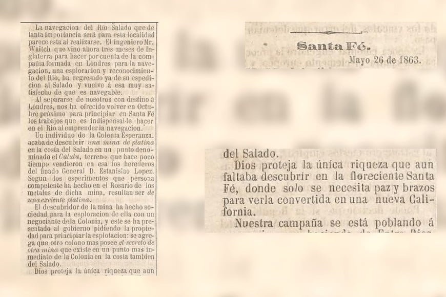 El recorte que compartieron en Facebook.