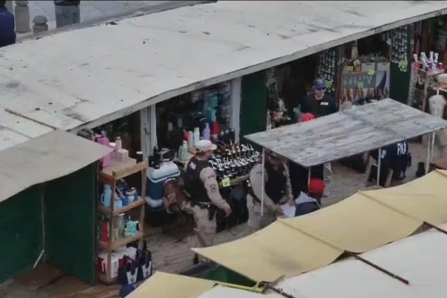 La primera etapa incluyó secuestro de mercadería y actas en unos 70 puestos alcanzados por la orden judicial.