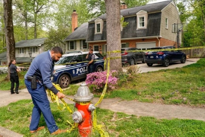 Uno de los hijos de Fairfax llamó al 911.