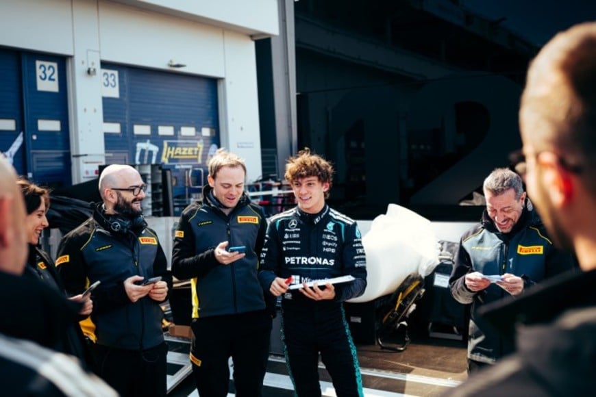 Pirelli Pruebas Privadas Nürburgring 2026 Día 2 Fotos: Pirelli.