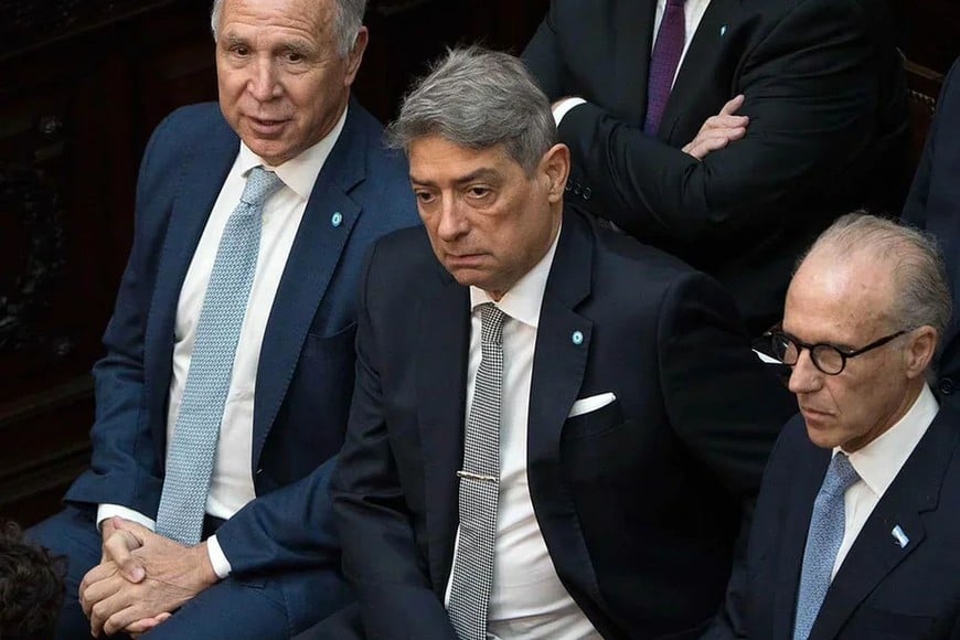 Ricardo Lorenzetti, Horacio Rosatti, Carlos Rosenkrantz. Integrantes de la Corte Suprema de Justicia de la Nación.