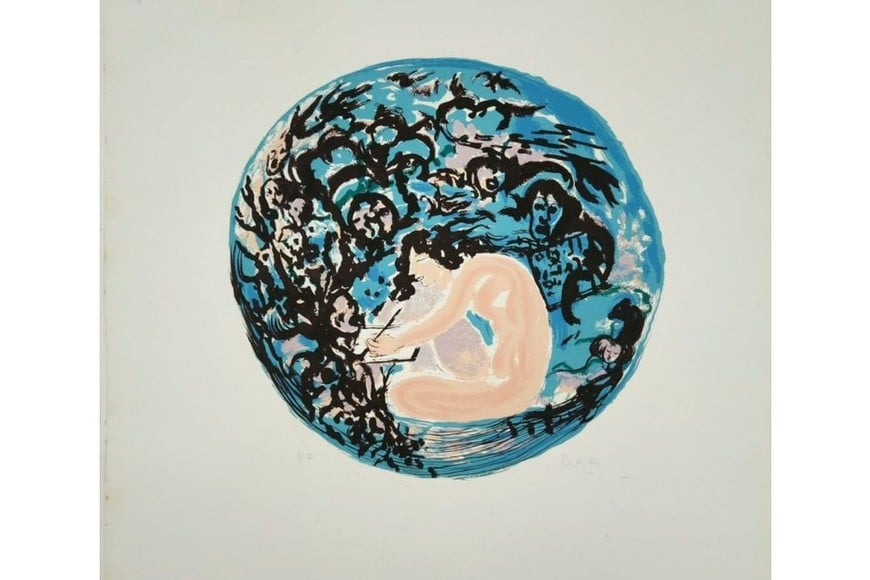 La muerte, siempre estuvo aquí, por Ioná Wolaj, Dibujo de Leopoldo Presas. Foto: