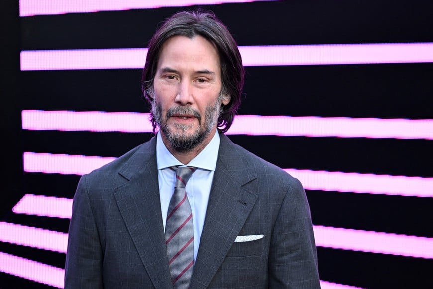 Keanu Reeves attends the "From the World of John Wick: Ballerina" global premiere in London, Britain, May 22, 2025. REUTERS/Chris J. Ratcliffe
