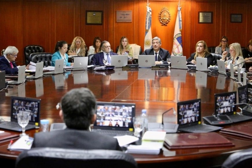 Plenario del Consejo de la Magistratura. Crédito: Consejo de la Magistratura