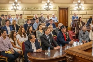 Reconocimiento del Senado a santafesinos.