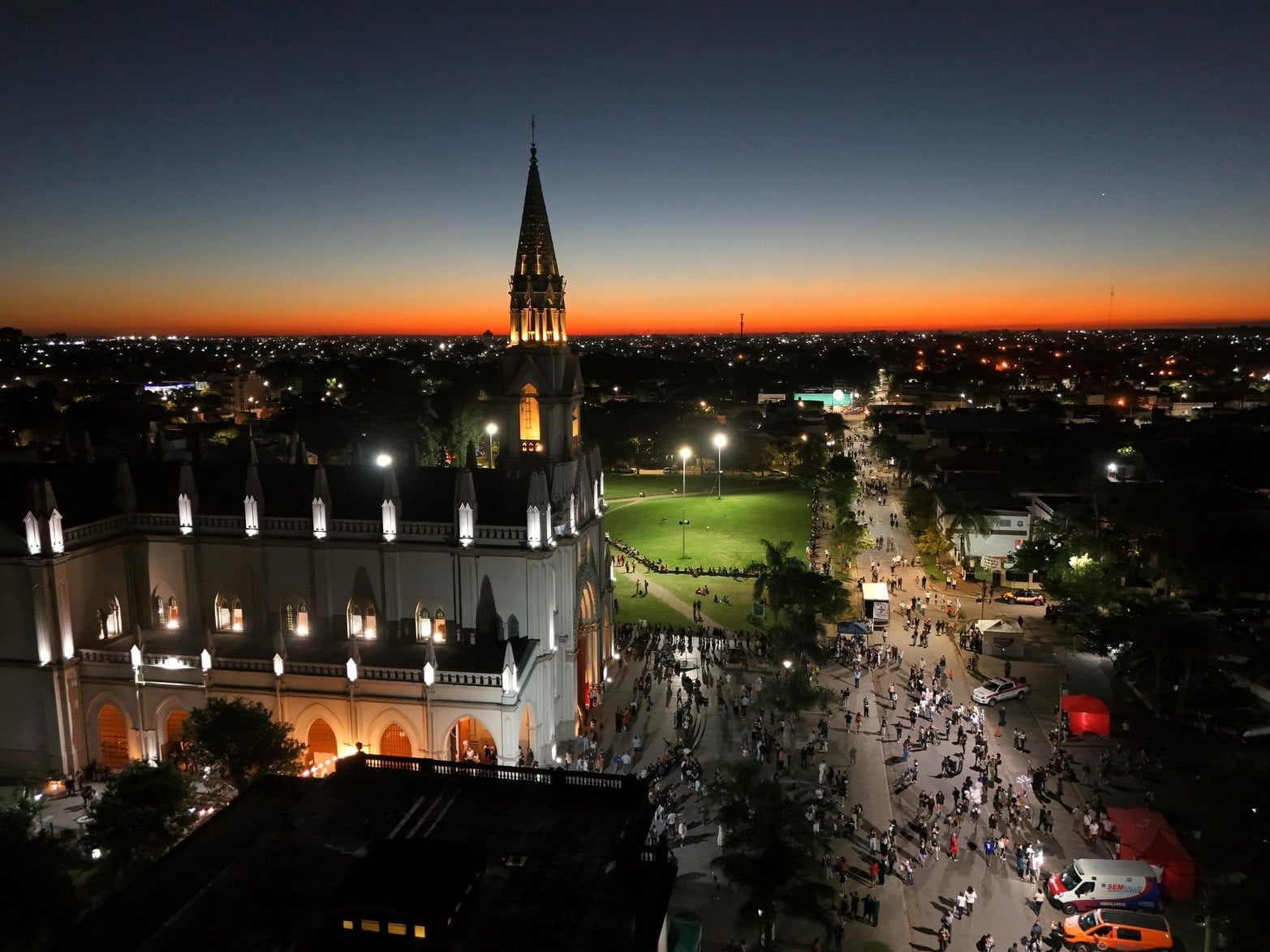 La ciudad de Santa Fe vive una de sus celebraciones más convocantes: la 127° Peregrinación Arquidiocesana a la Basílica de Guadalupe.