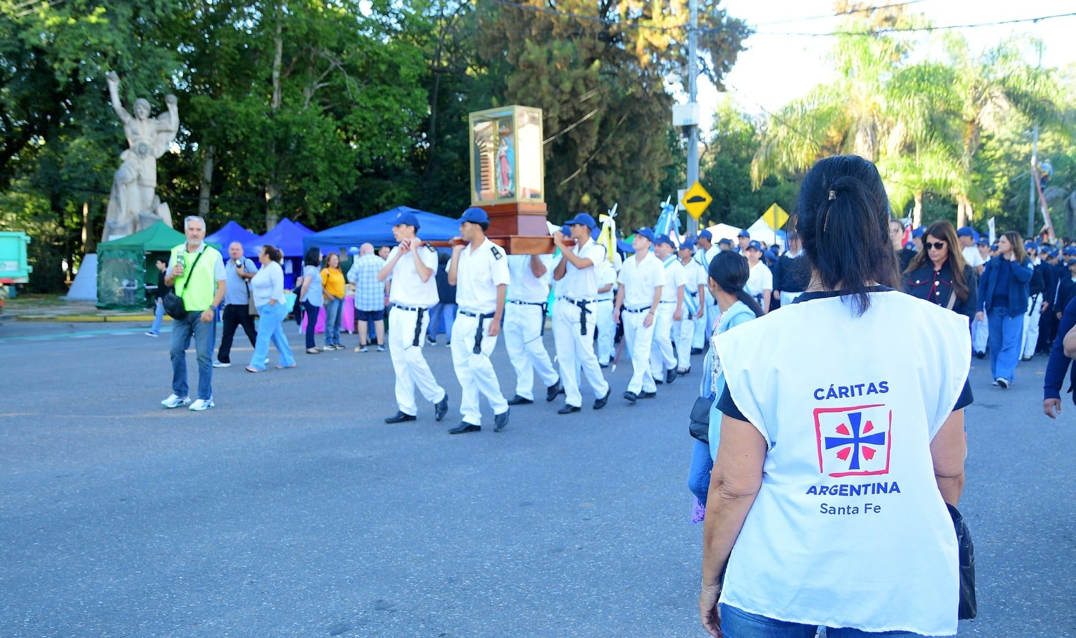 127° Peregrinación por la Virgen de Guadalupe en la ciudad de Santa Fe.