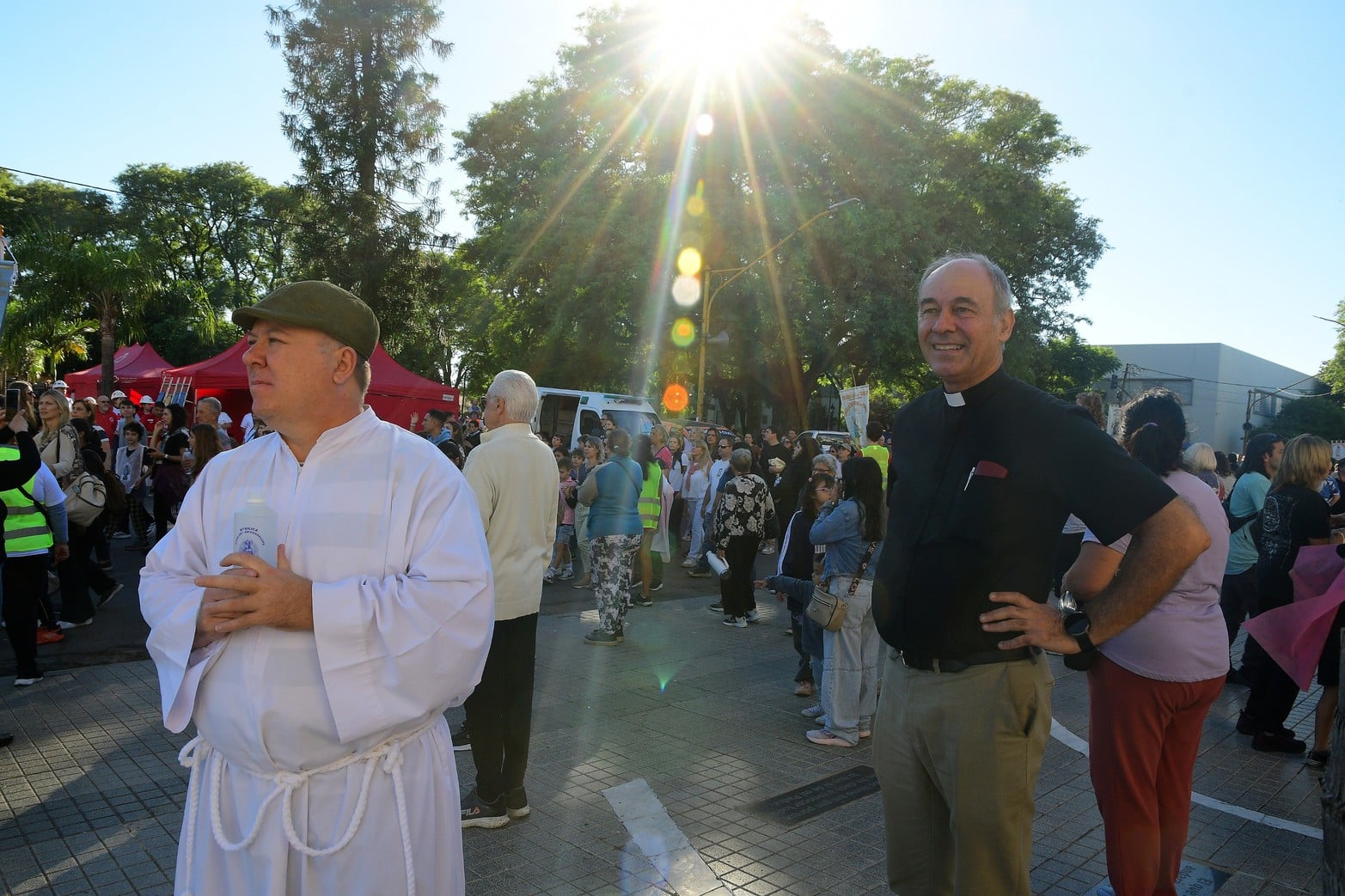 127° Peregrinación por la Virgen de Guadalupe en la ciudad de Santa Fe.