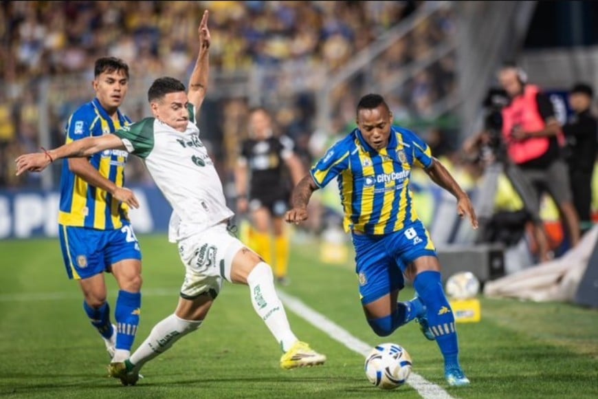 Rosario Central vs Sarmiento. Foto: @RosarioCentral.