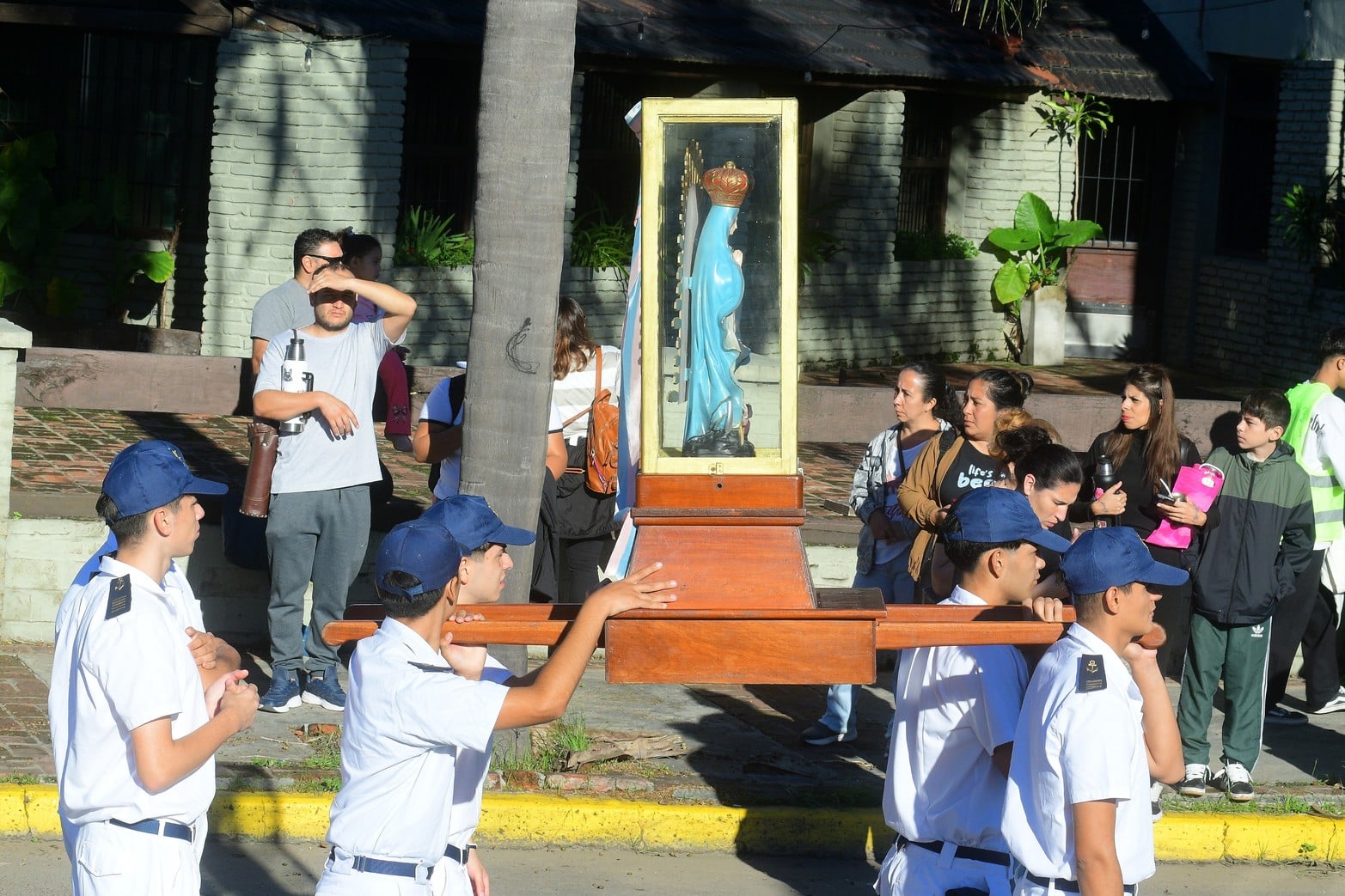 127° Peregrinación por la Virgen de Guadalupe en la ciudad de Santa Fe.
