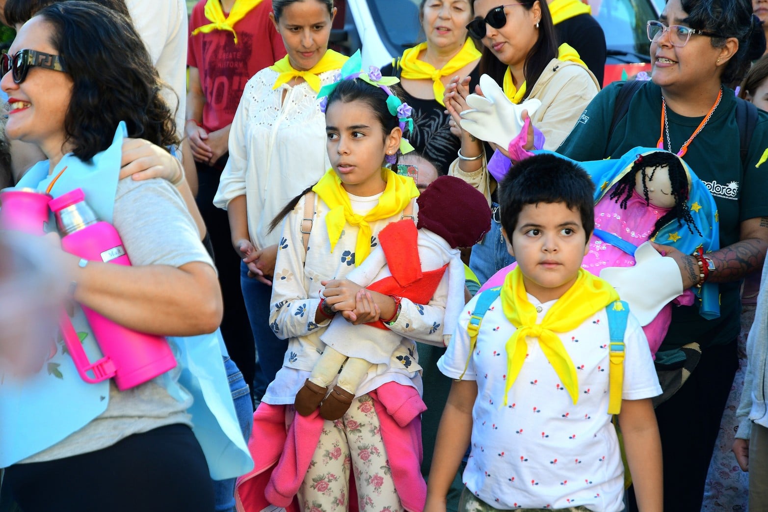 127° Peregrinación por la Virgen de Guadalupe en la ciudad de Santa Fe.