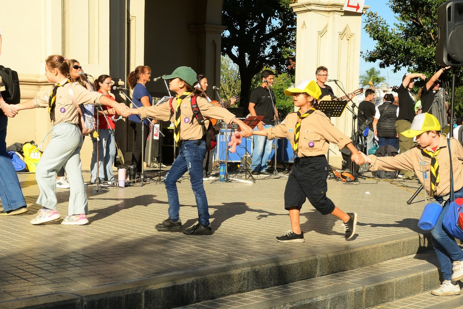 127° Peregrinación por la Virgen de Guadalupe en la ciudad de Santa Fe.