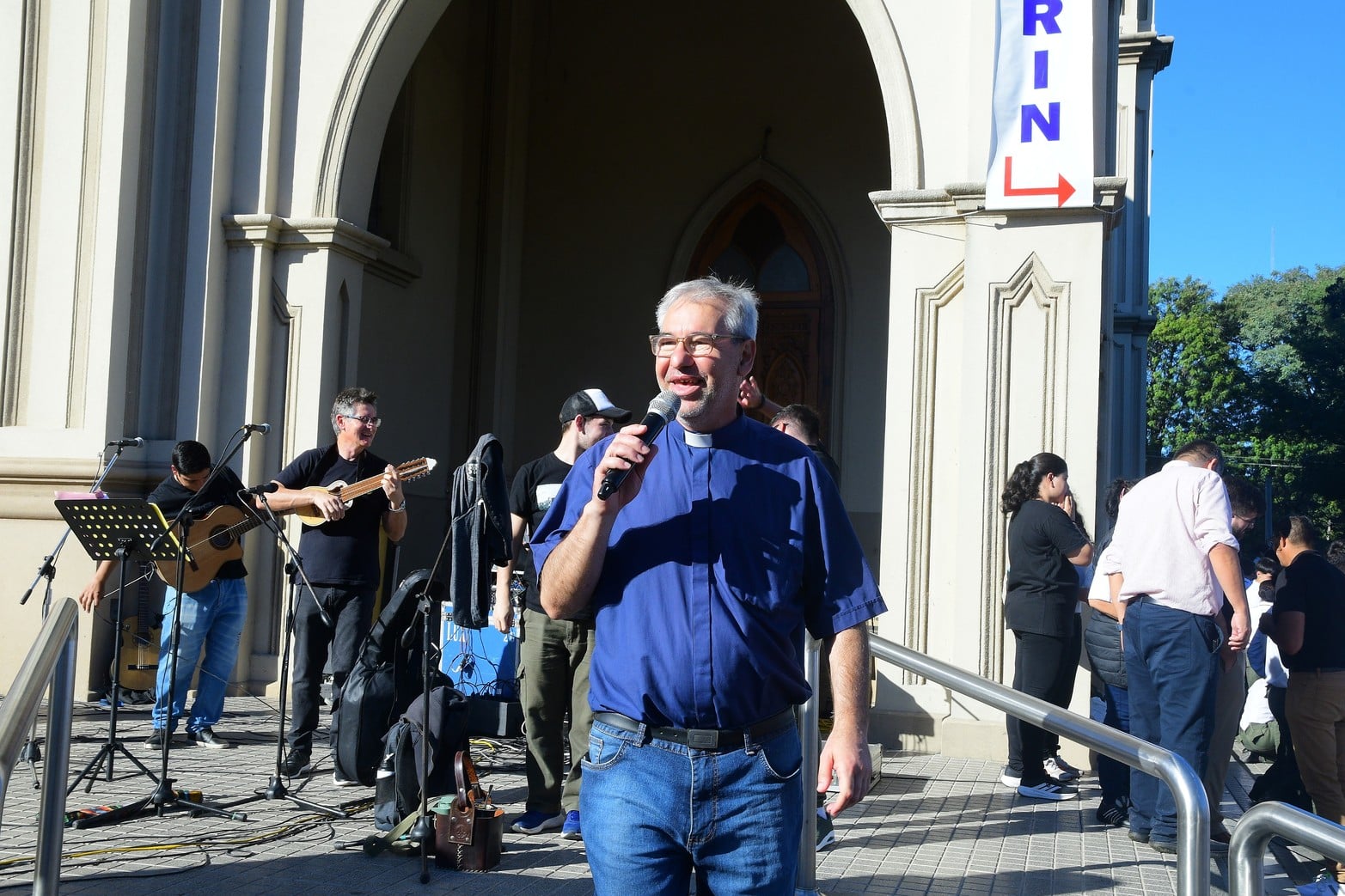 127° Peregrinación por la Virgen de Guadalupe en la ciudad de Santa Fe.