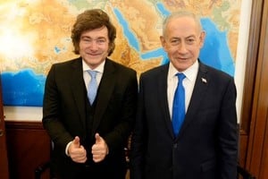 Milei y Netanyahu volvieron a reunirse en Jerusalén durante la tercera visita oficial del mandatario argentino.