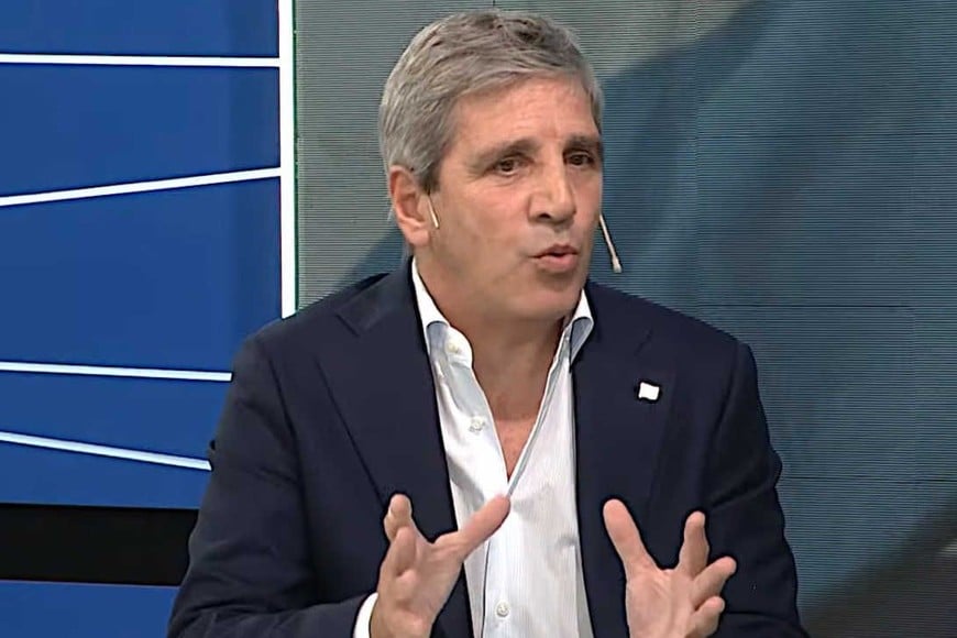 Luis Caputo, ministro de Economía de Argentina.